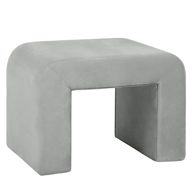 26 Modern Bench Upholstered in Velvet or Boucle With Padded Foam Seat for Living Room Bedroom Home Office
