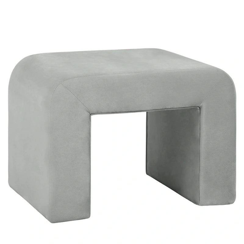 26 Modern Bench Upholstered in Velvet or Boucle With Padded Foam Seat for Living Room Bedroom Home Office