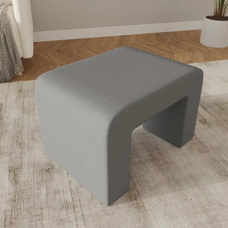 26 Modern Bench Upholstered in Velvet or Boucle With Padded Foam Seat for Living Room Bedroom Home Office