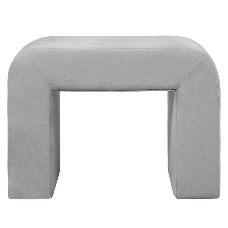 26 Modern Bench Upholstered in Velvet or Boucle With Padded Foam Seat for Living Room Bedroom Home Office