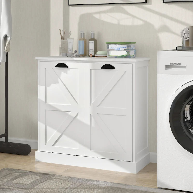 Laundry Sorter Cabinet