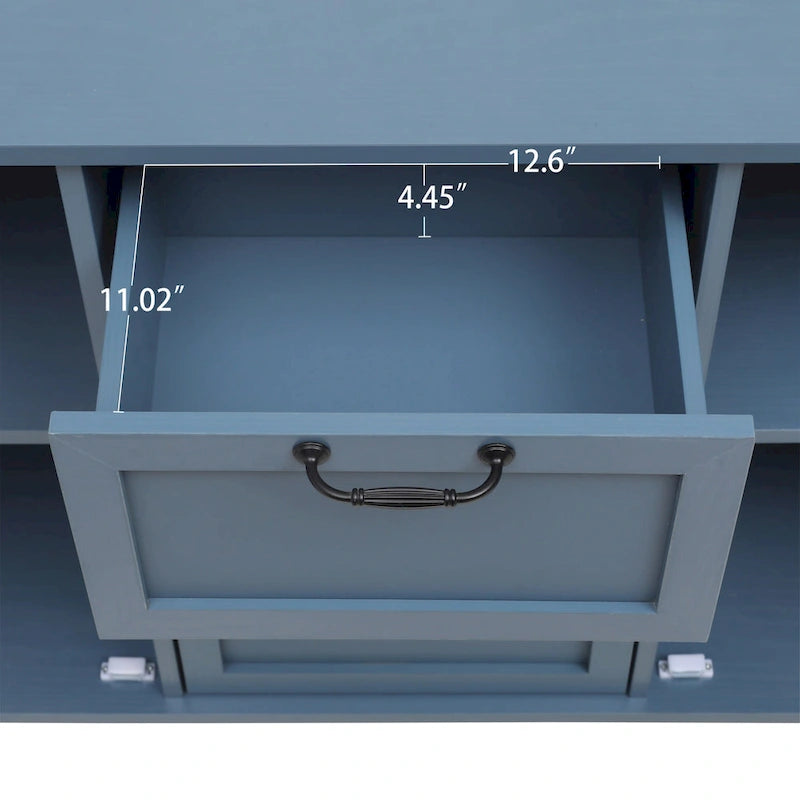 Bathroom Storage Cabinet with Adjustable Shelves and Metal Hardware, Freestanding Linen Tower for Small Spaces