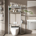Large Over The Toilet Storage Cabinet Washing Machine Rack Organizer
